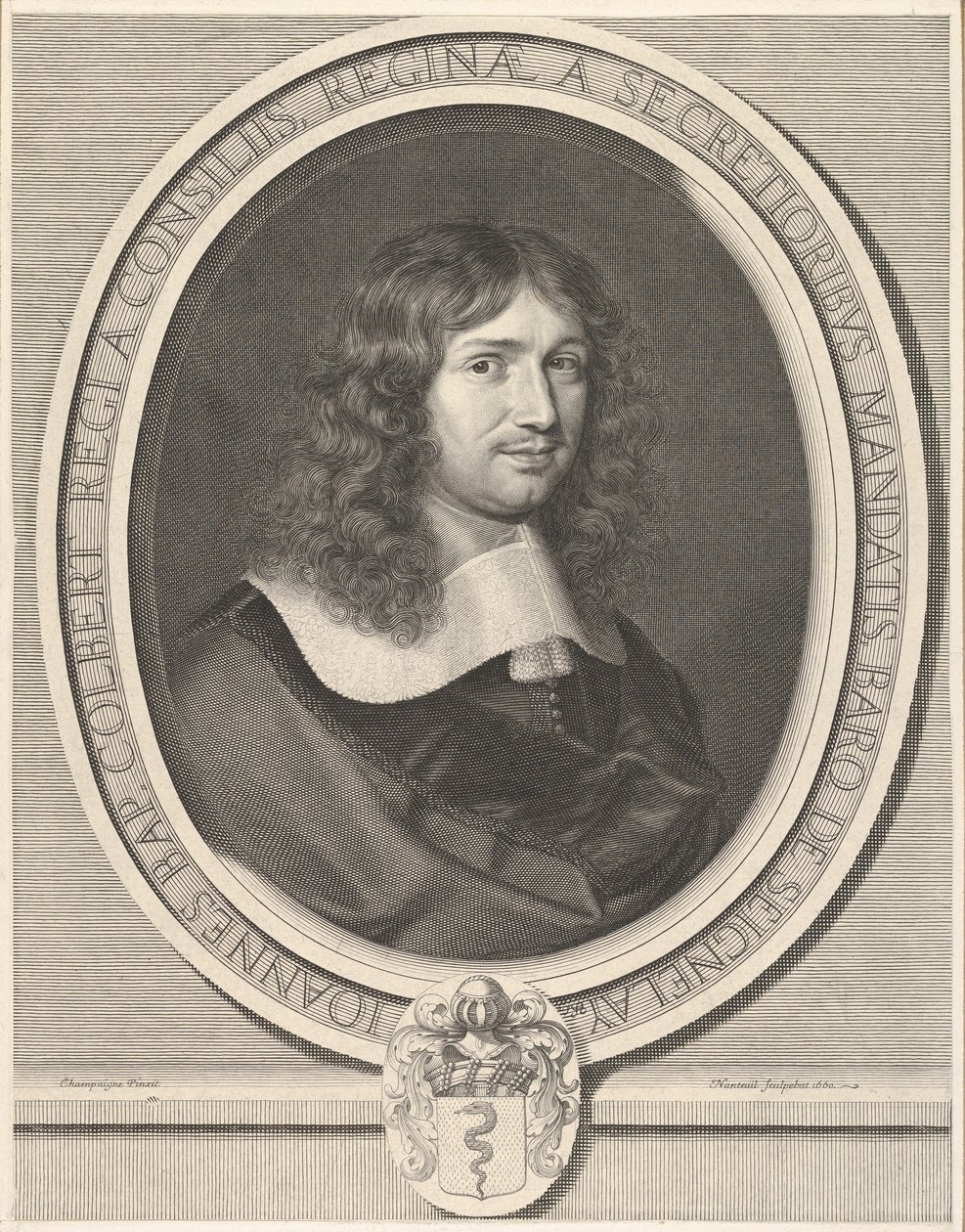 Jean-Baptiste Colbert, 1660. av Robert Nanteuil
