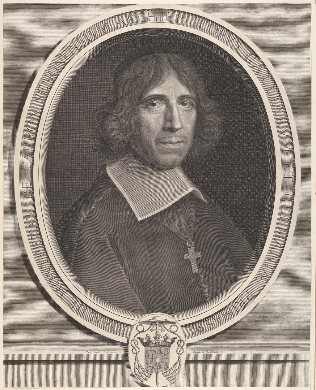 Jean de Montpezat de Carbon, ca. 1673. av Robert Nanteuil