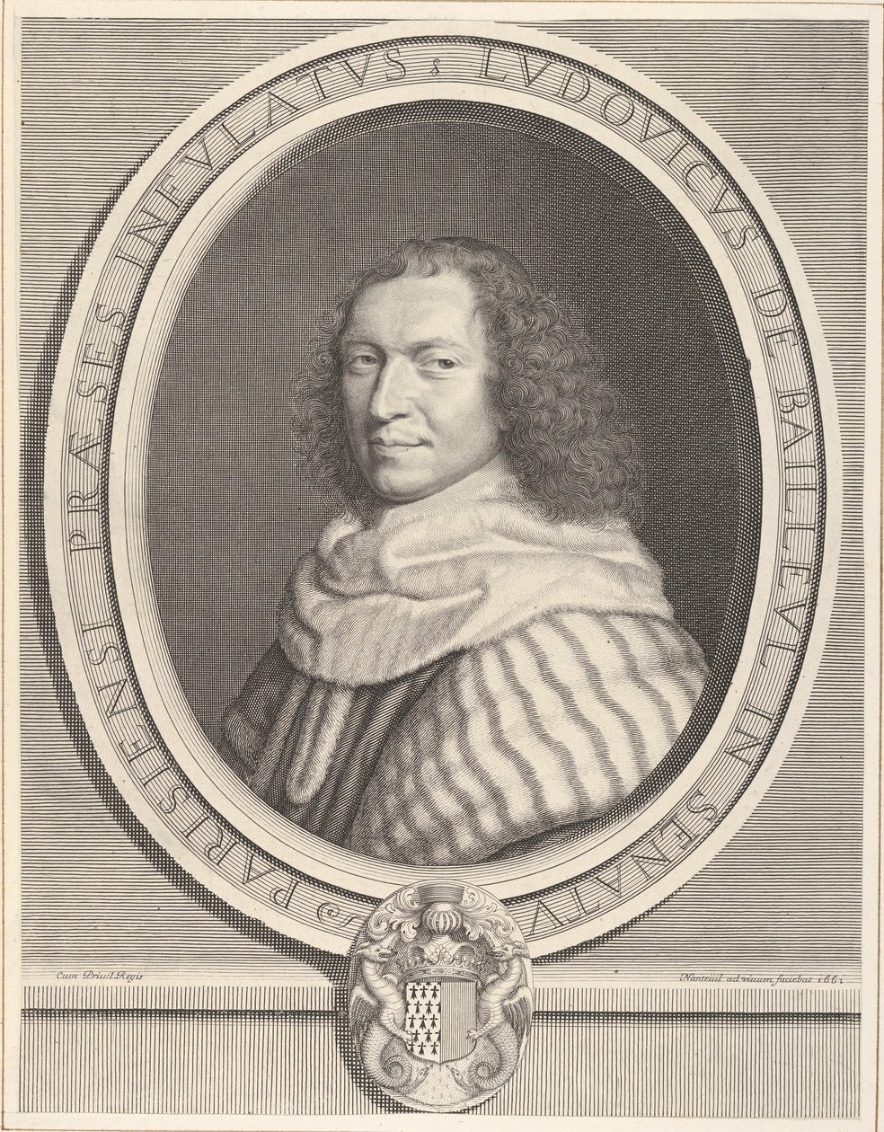 Louis-Dominique de Bailleul, 1660. av Robert Nanteuil