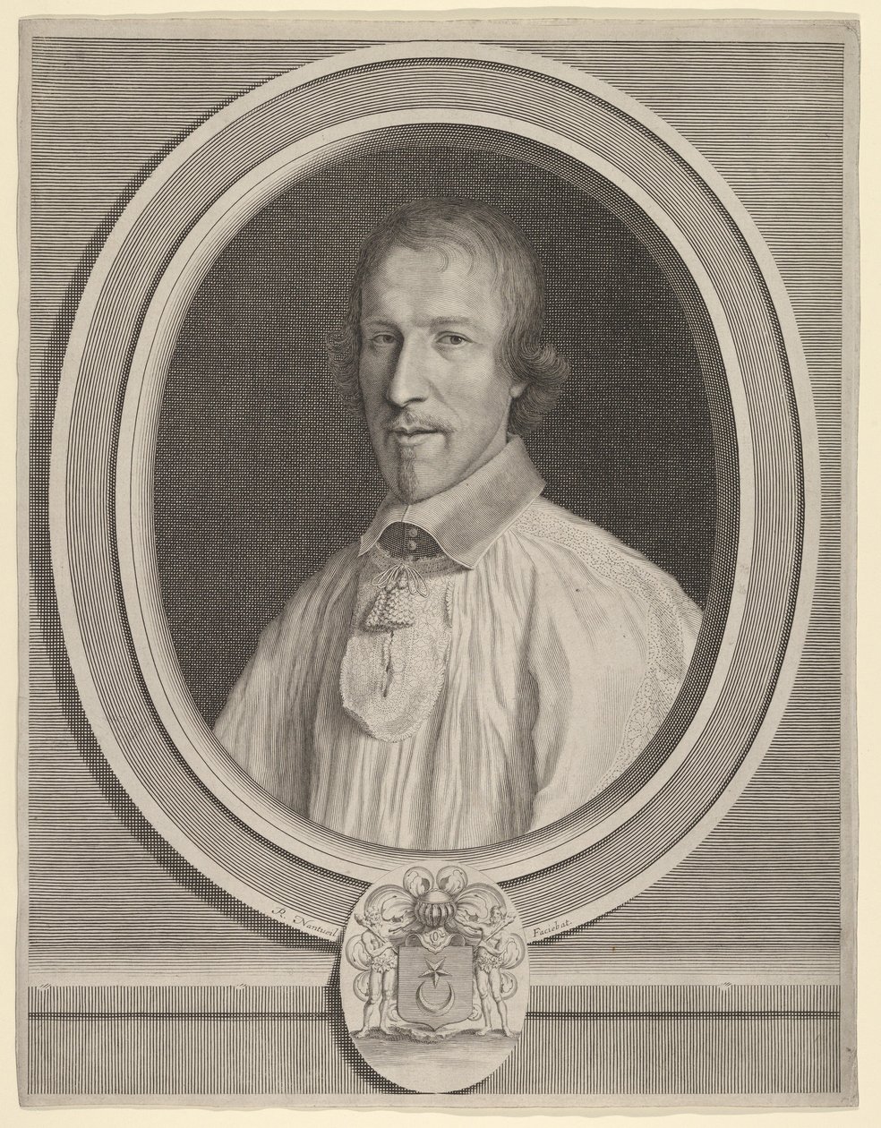 Mark Bochart, ca. 1651. av Robert Nanteuil