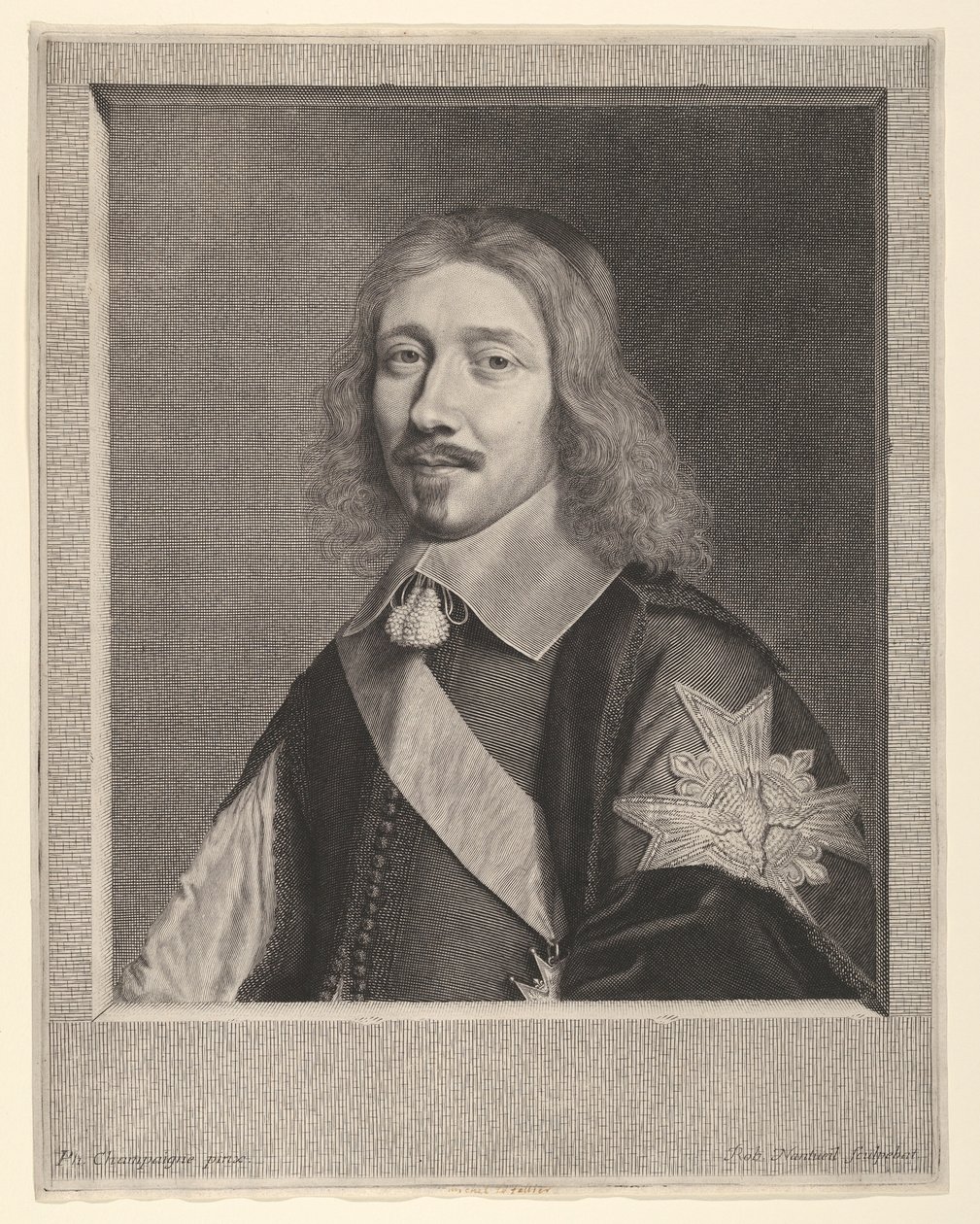 Michel IV Le Tellier Kansleren, 1653. av Robert Nanteuil
