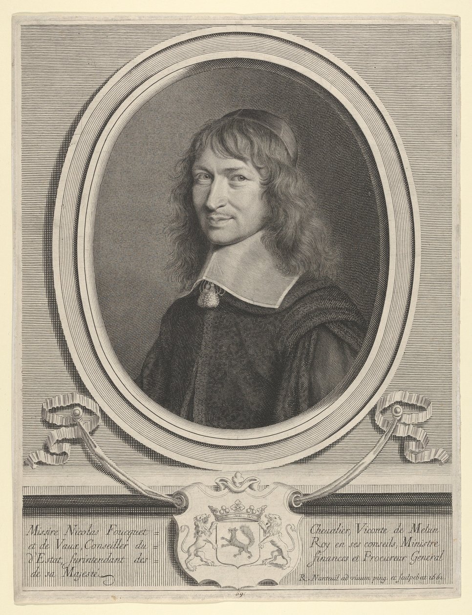 Nicholas Fouquet, 1661. av Robert Nanteuil