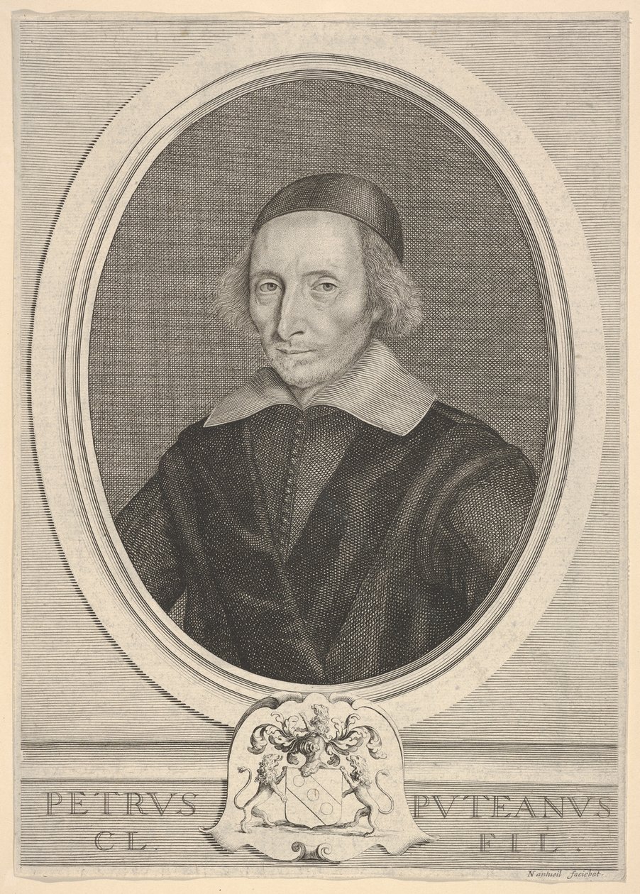 Pierre Dupuy, ca. 1648. av Robert Nanteuil