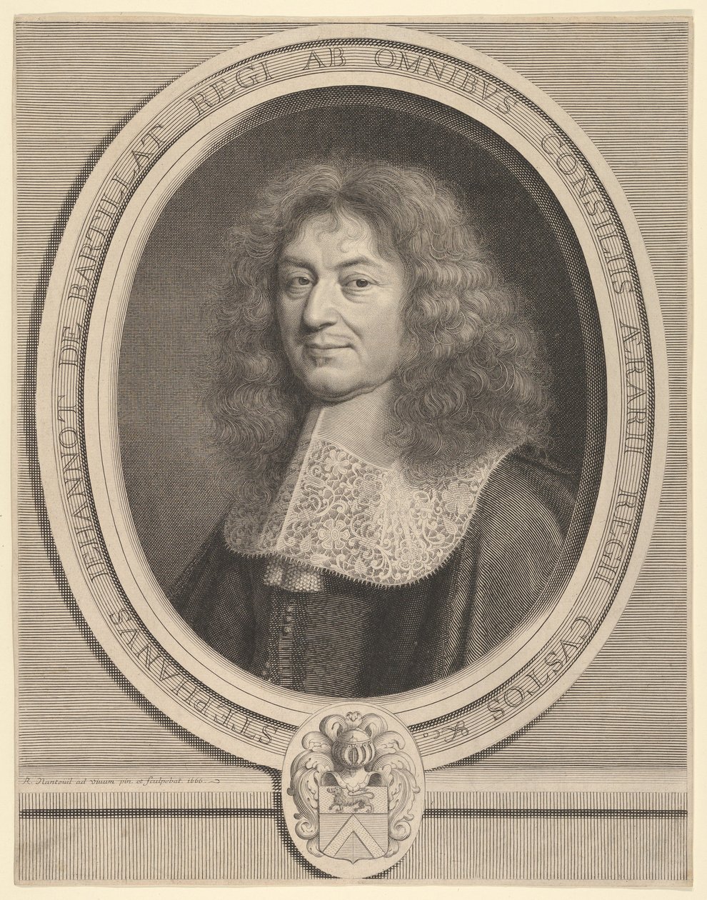 Etienne Jehannot de Bartillat, ca. 1666. av Robert Nanteuil
