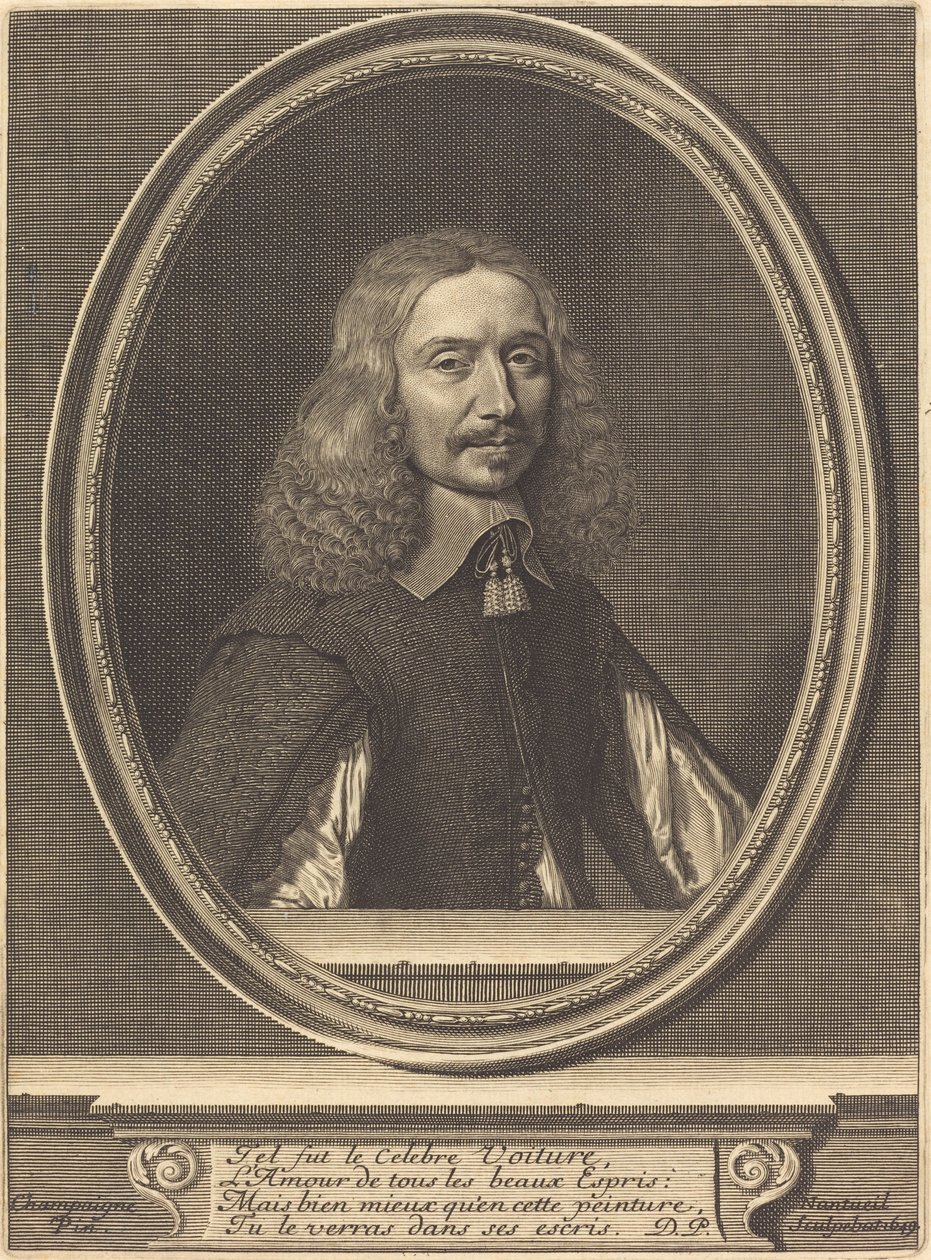 Vincent bil av Robert Nanteuil after Philippe de Champaigne