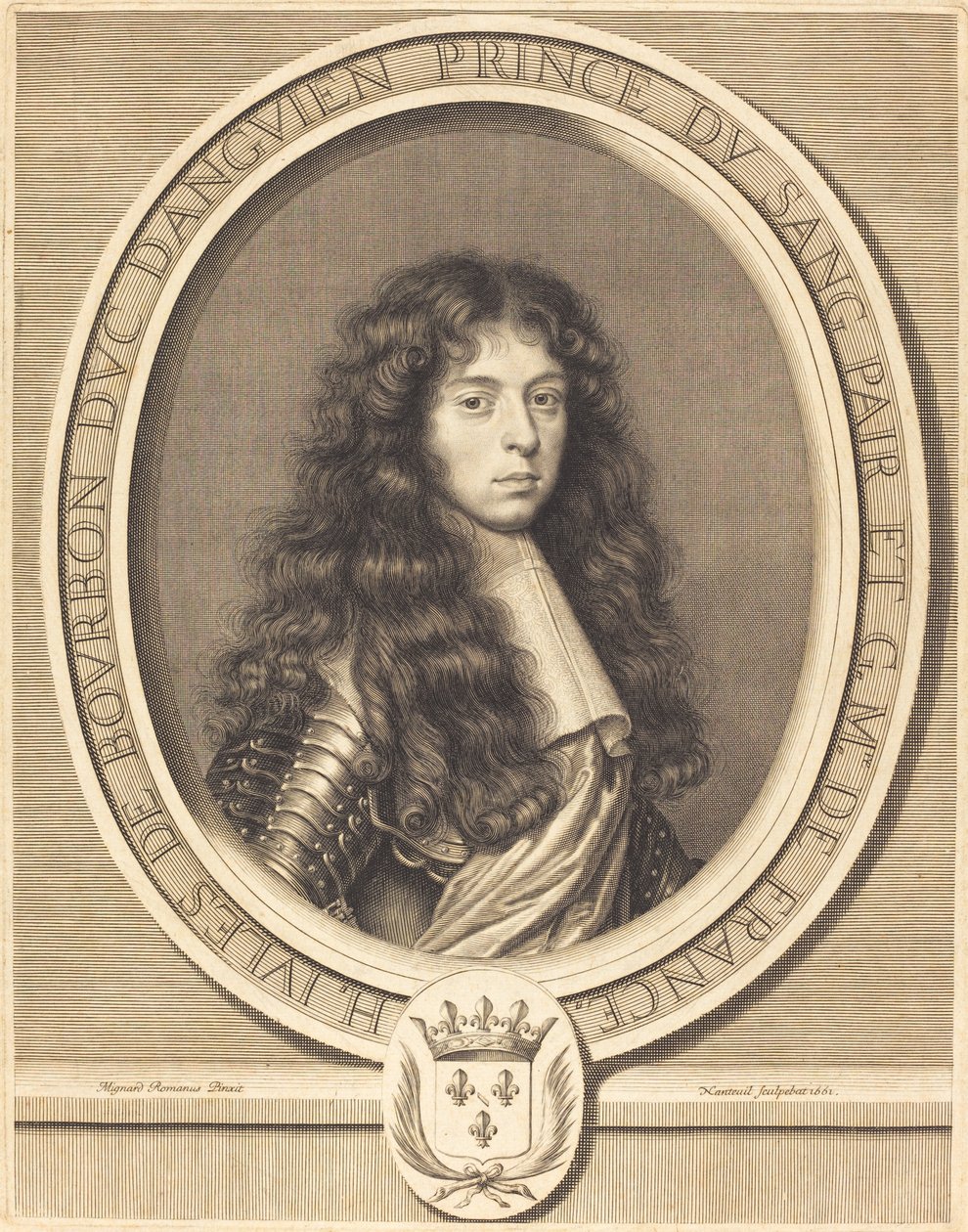 Jules, hertug av Enghien av Robert Nanteuil after Pierre Mignard I