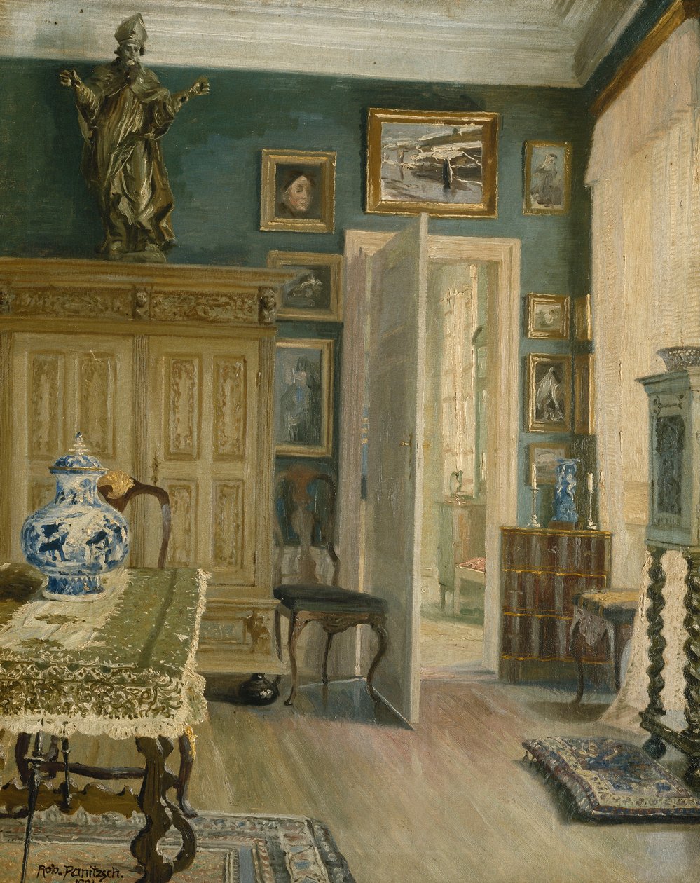 Et interiør av Robert Panitzsch