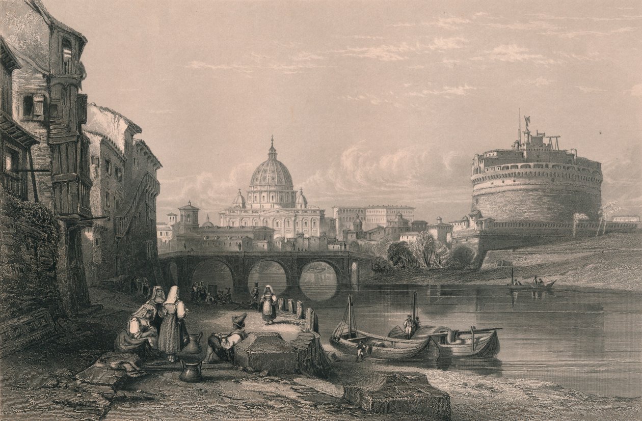 Roma, 1820-årene. av Robert Sands