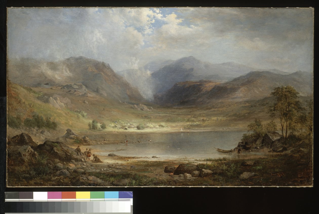 Loch Long (olje på lerret) av Robert Scott Duncanson