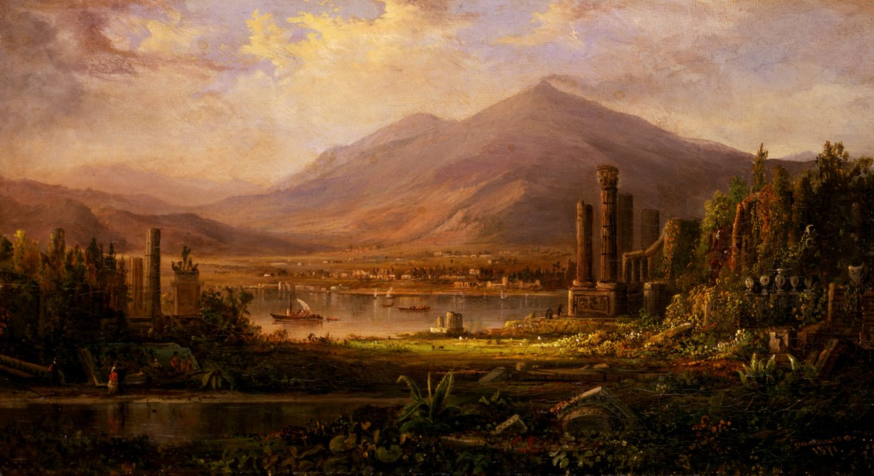 Pompeii, 1871. av Robert Seldon Duncanson