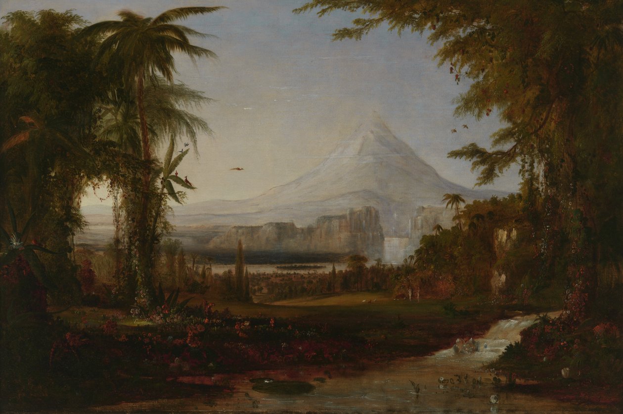Edens hage, 1852. av Robert Seldon Duncanson