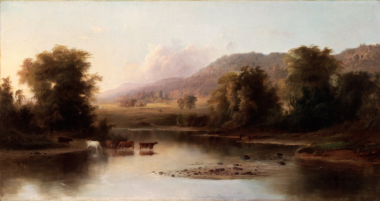 Utsikt over elven St. Anne av Robert Seldon Duncanson