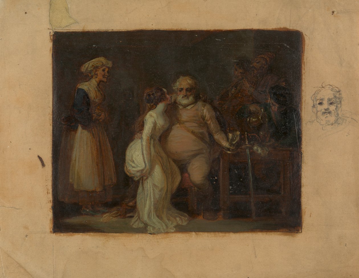 Falstaff i villsvinens hode av Robert Smirke