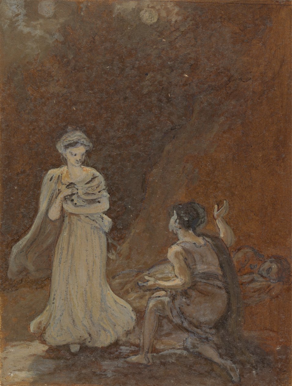 Lysander Awakening for å se Helena av Robert Smirke
