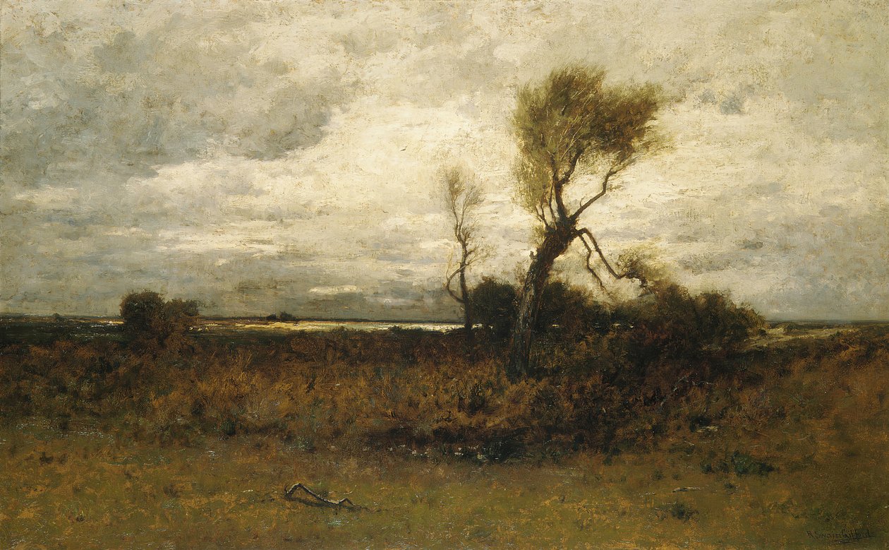 Nær kysten, ca. 1885. av Robert Swain Gifford