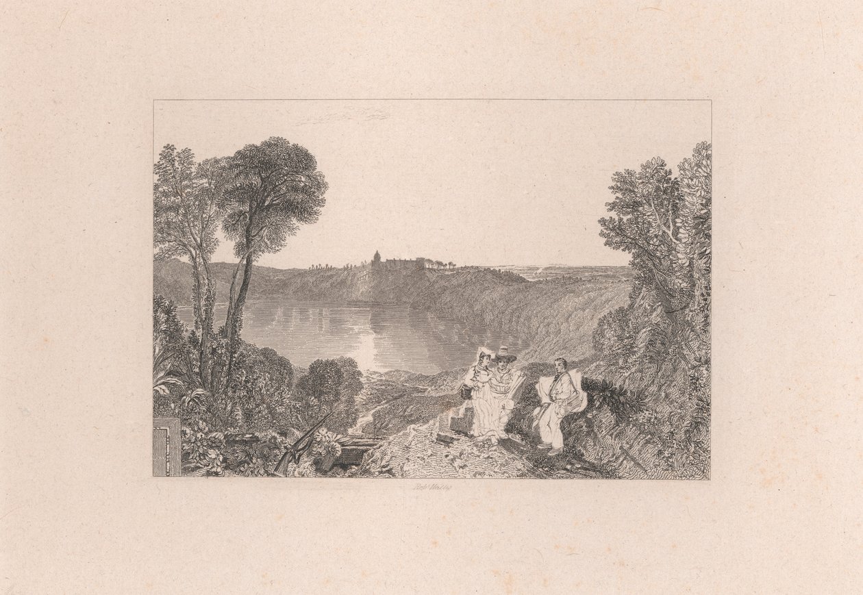Albanosjøen av Robert Wallis