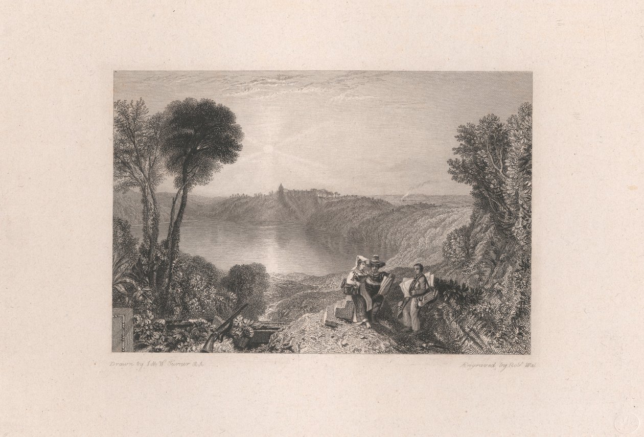 Albanosjøen av Robert Wallis