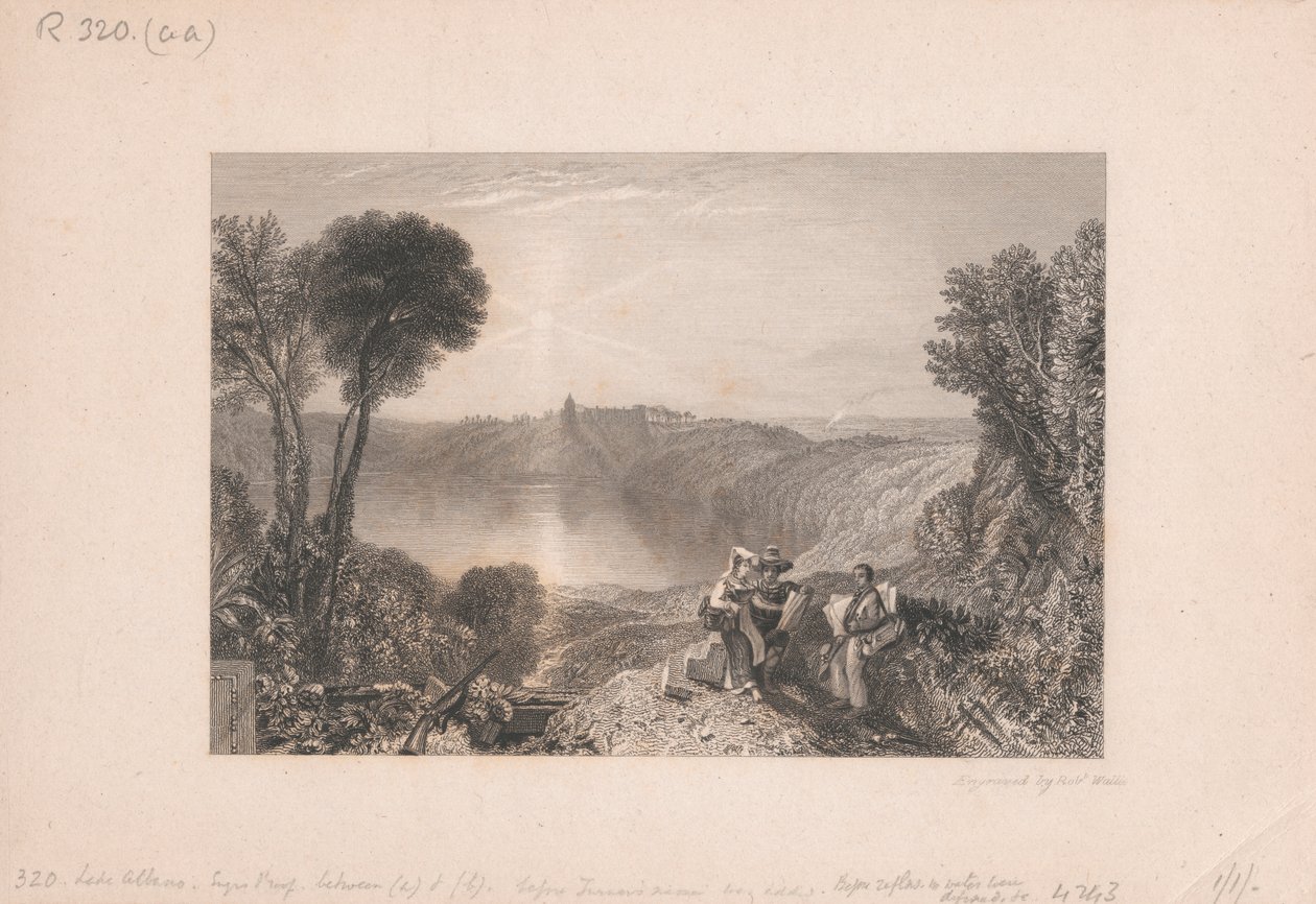 Albanosjøen av Robert Wallis