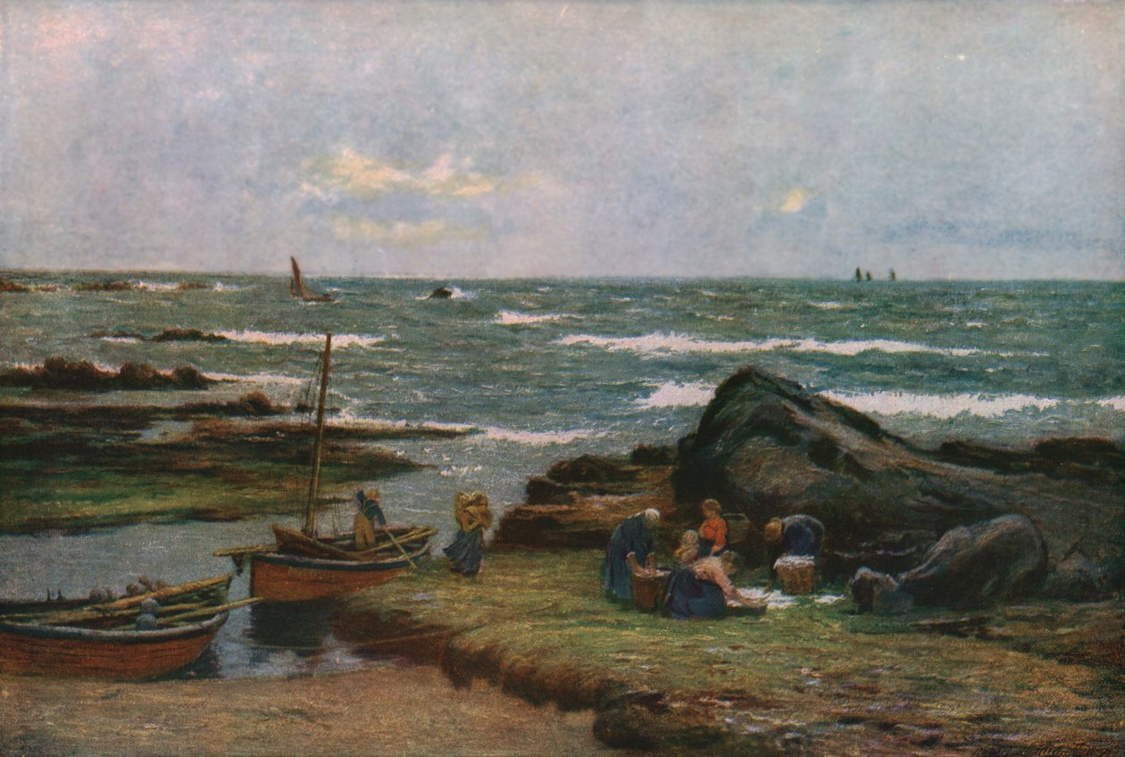 Frisk fra havet, 1899, c1930. av Robert Weir Allan