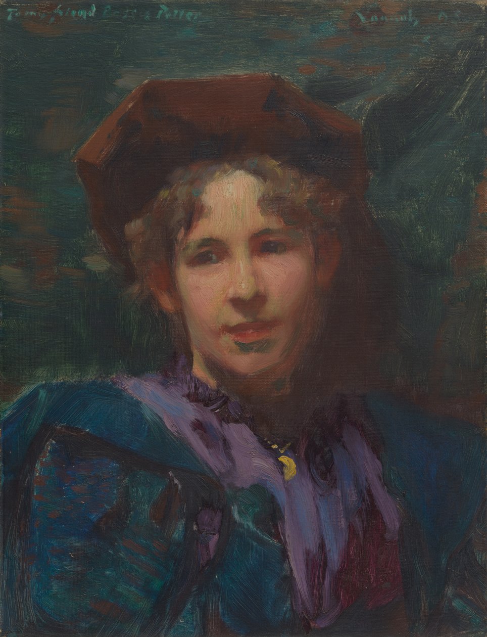 Bessie Potter Vonnoh, 1895. av Robert William Vonnoh