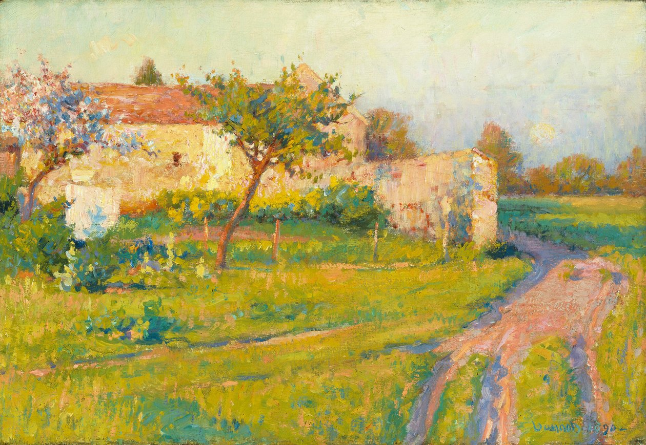 Vår i Frankrike, 1890. av Robert William Vonnoh