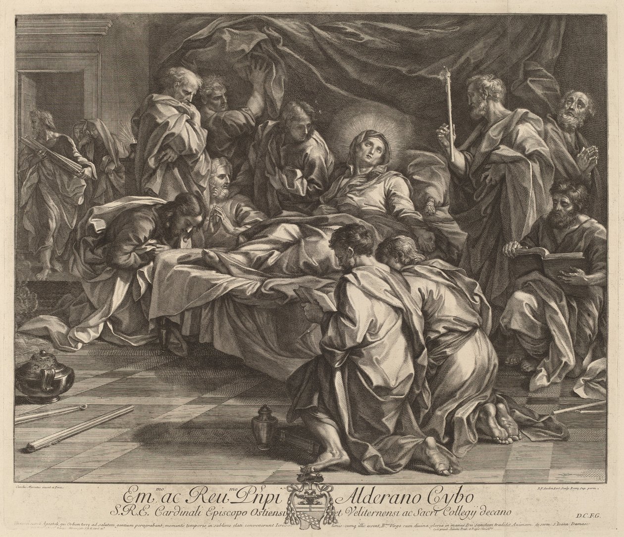 Jomfruens død. av Robert van Audenaerde