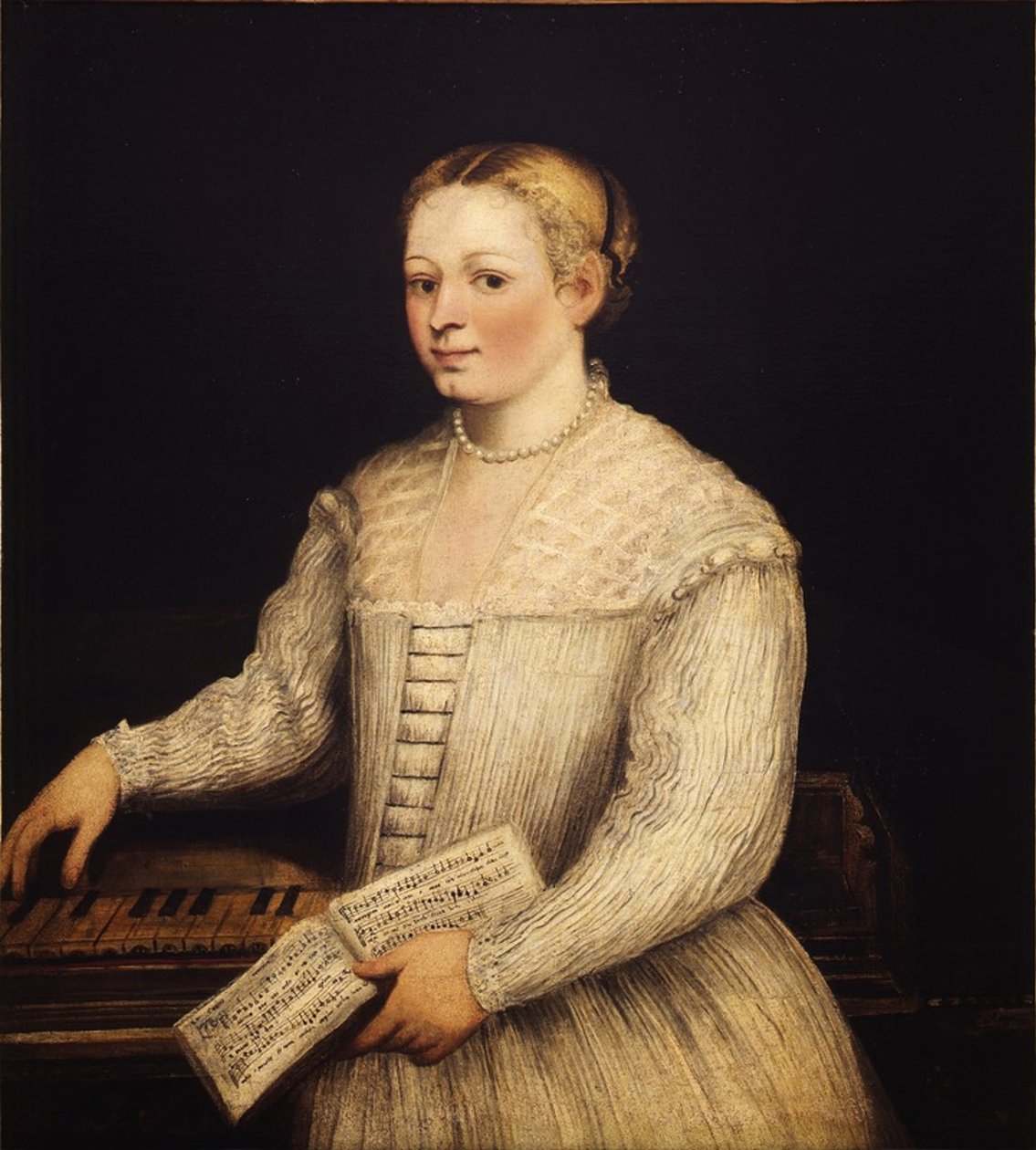 Selvportrett, ca 1580-1585. av Robusti