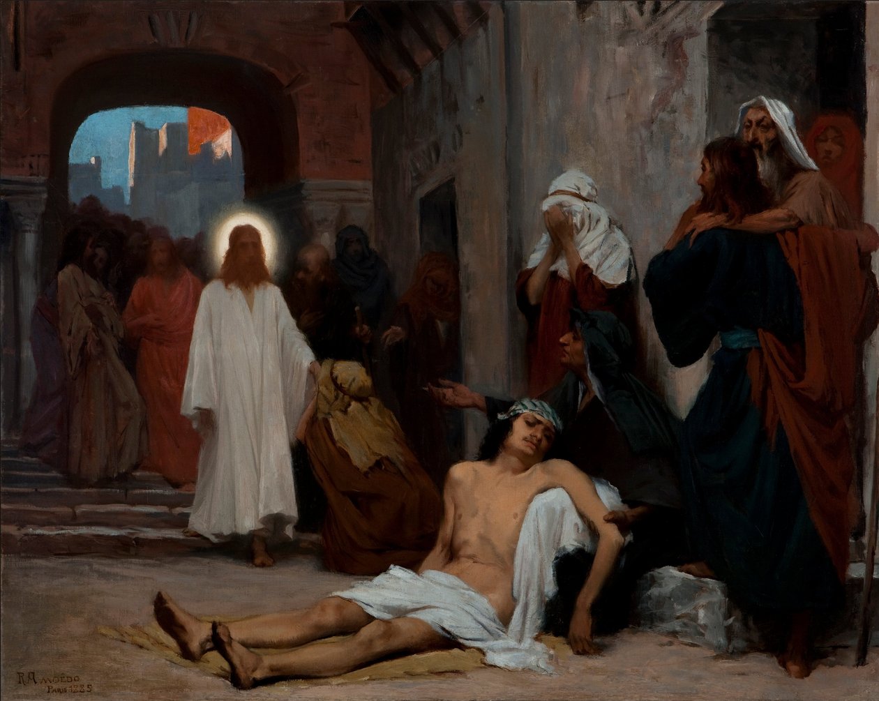 Studere for Jesus i Kapernaum av Rodolpho Amoêdo