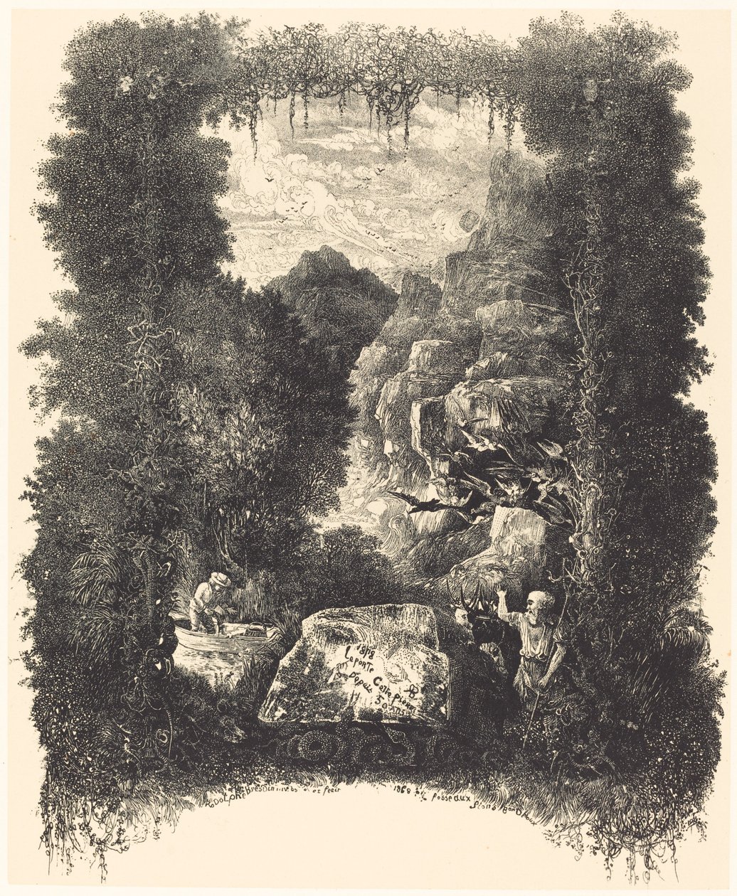 Frontispice av Rodolphe Bresdin