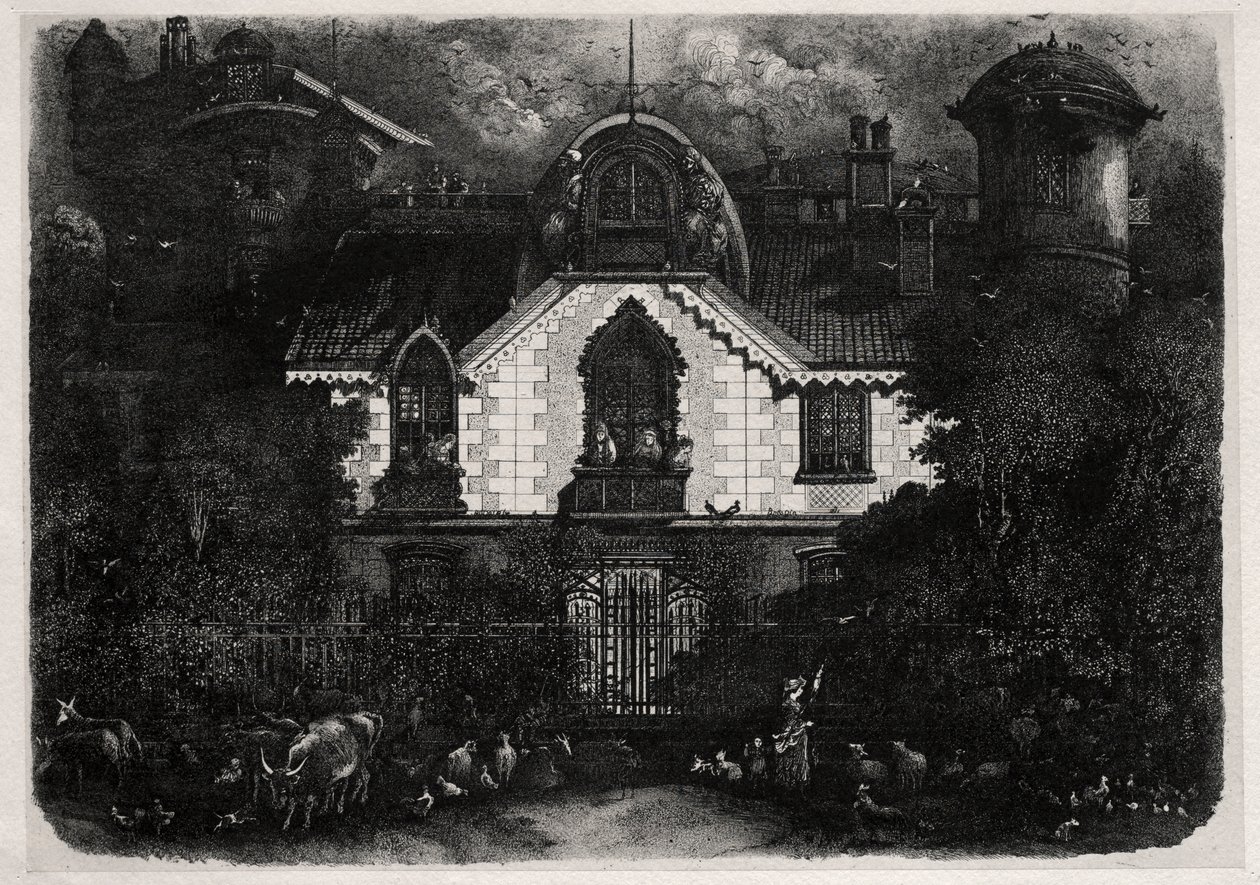 Det fortryllede huset av Rodolphe Bresdin
