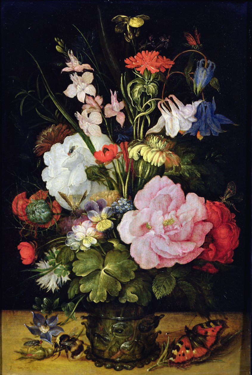Blomster i en vase av Roelandt Jacobsz. Savery