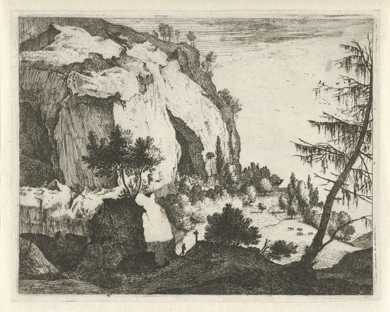 fjellandskap Tyrolske landskap (serietittel) av Roelant Roghman