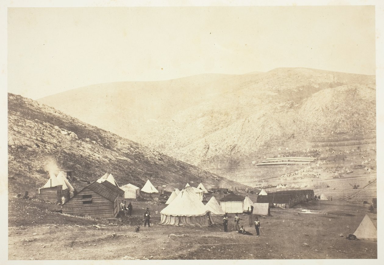 Leir av 71. regiment av Roger Fenton