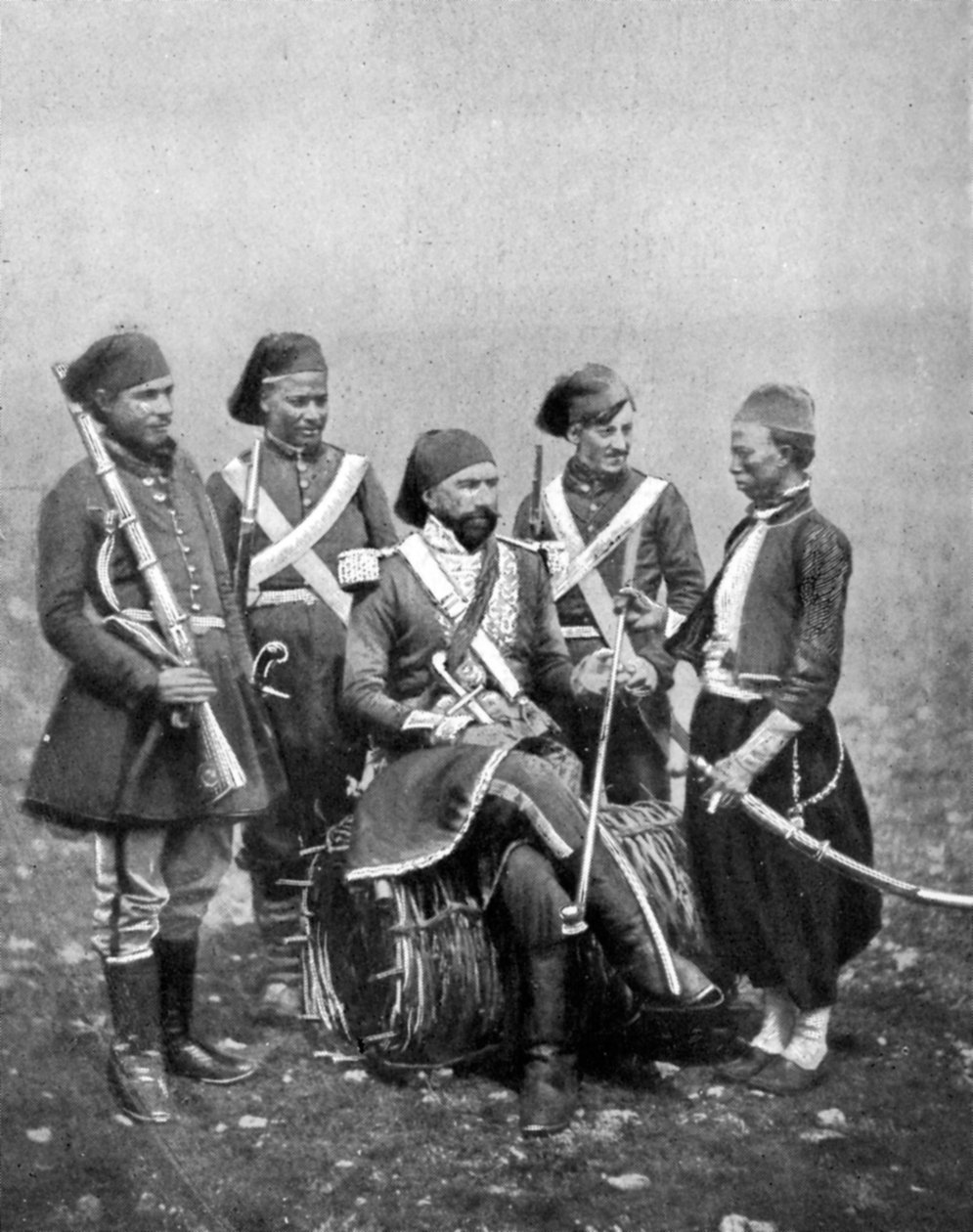 Ismail Pasha, Khedive i Egypt, ca 1860-tallet. av Roger Fenton