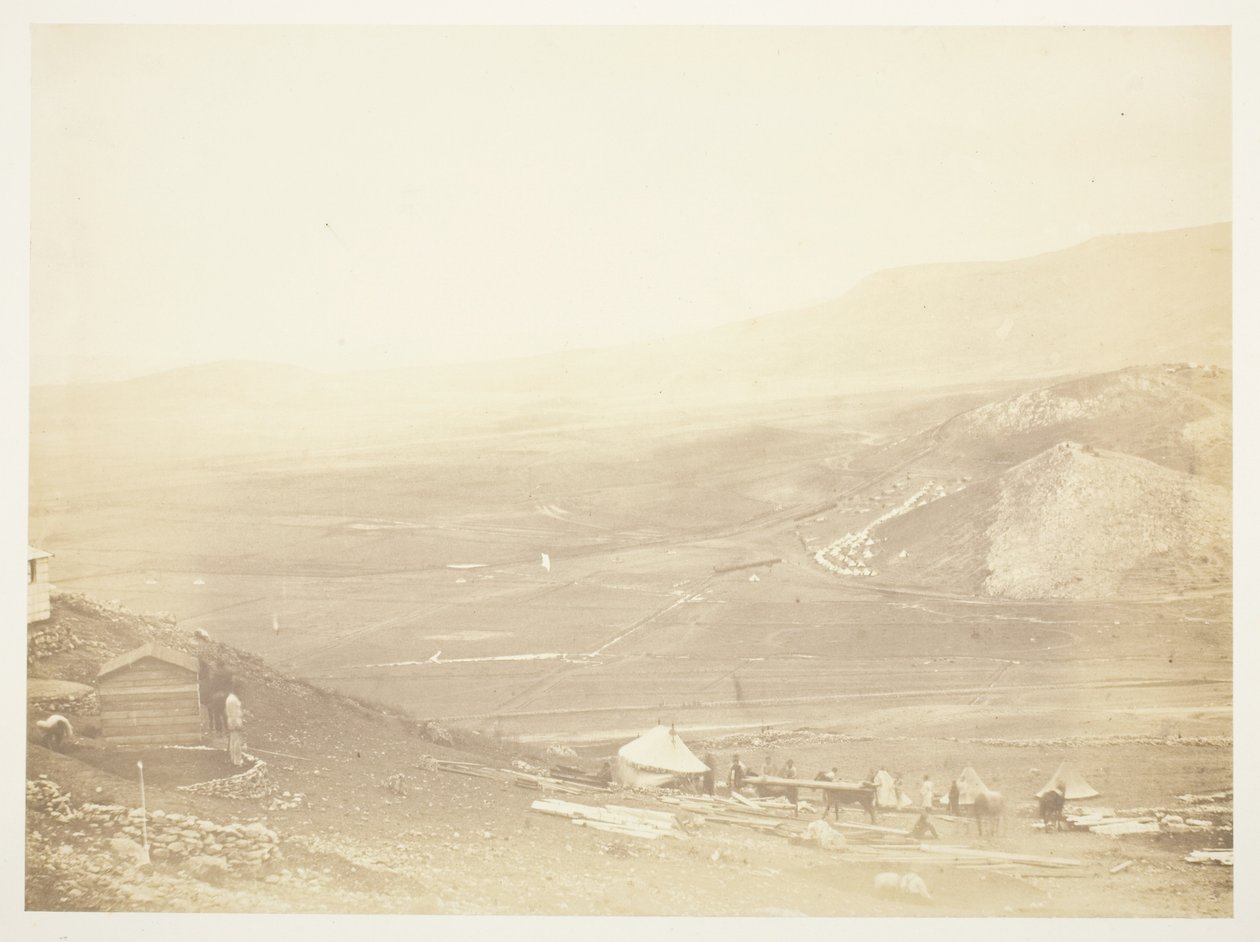 Linjene til Balaklava av Roger Fenton