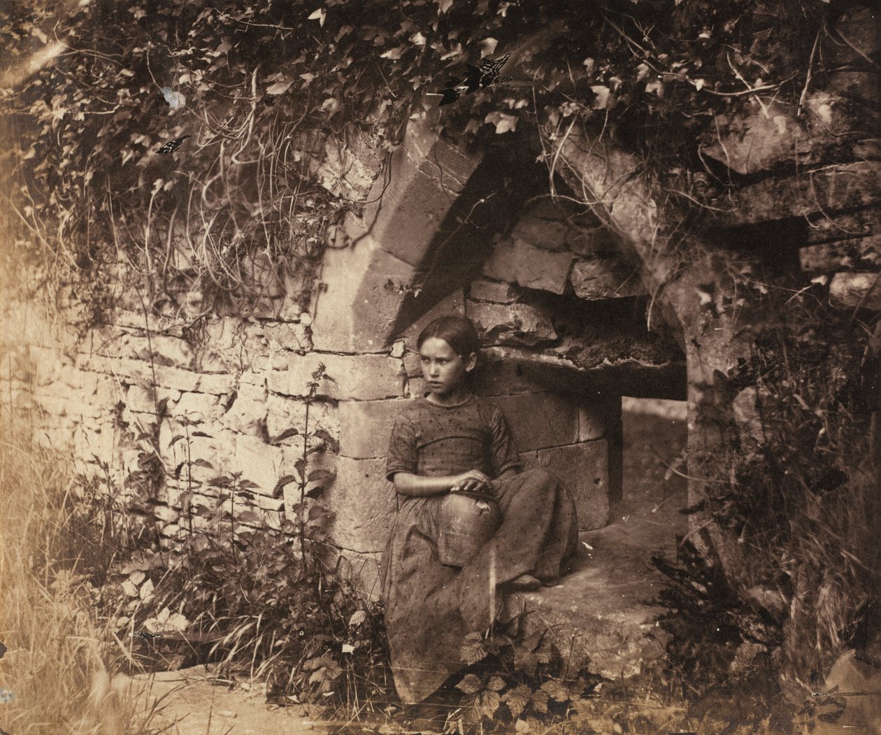 Tintern Abbey, ca. 1856. av Roger Fenton