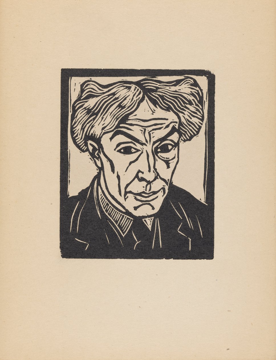 Selvportrett av Roger Fry