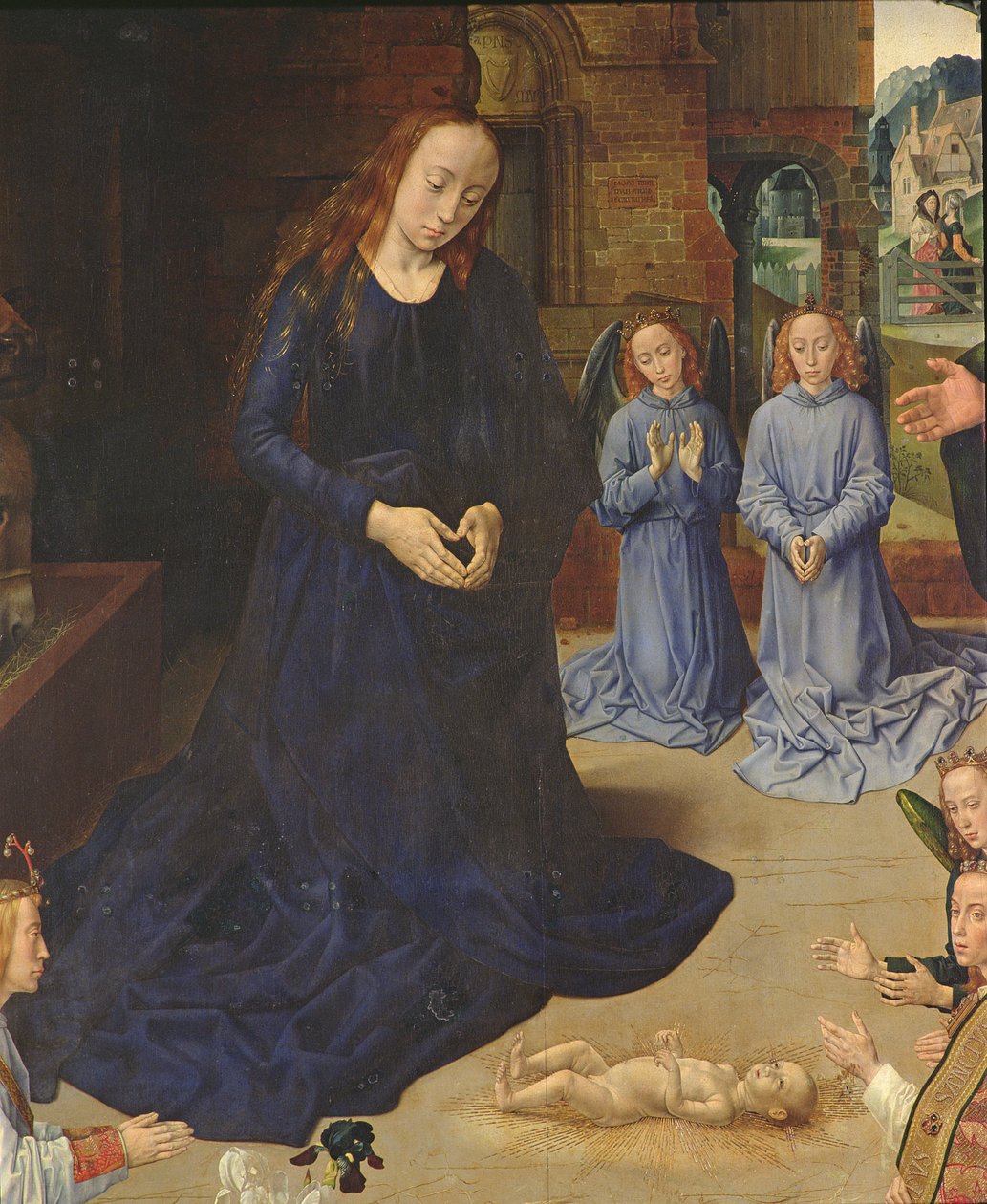 Tilbedelse av hyrdene av Rogier van der Weyden