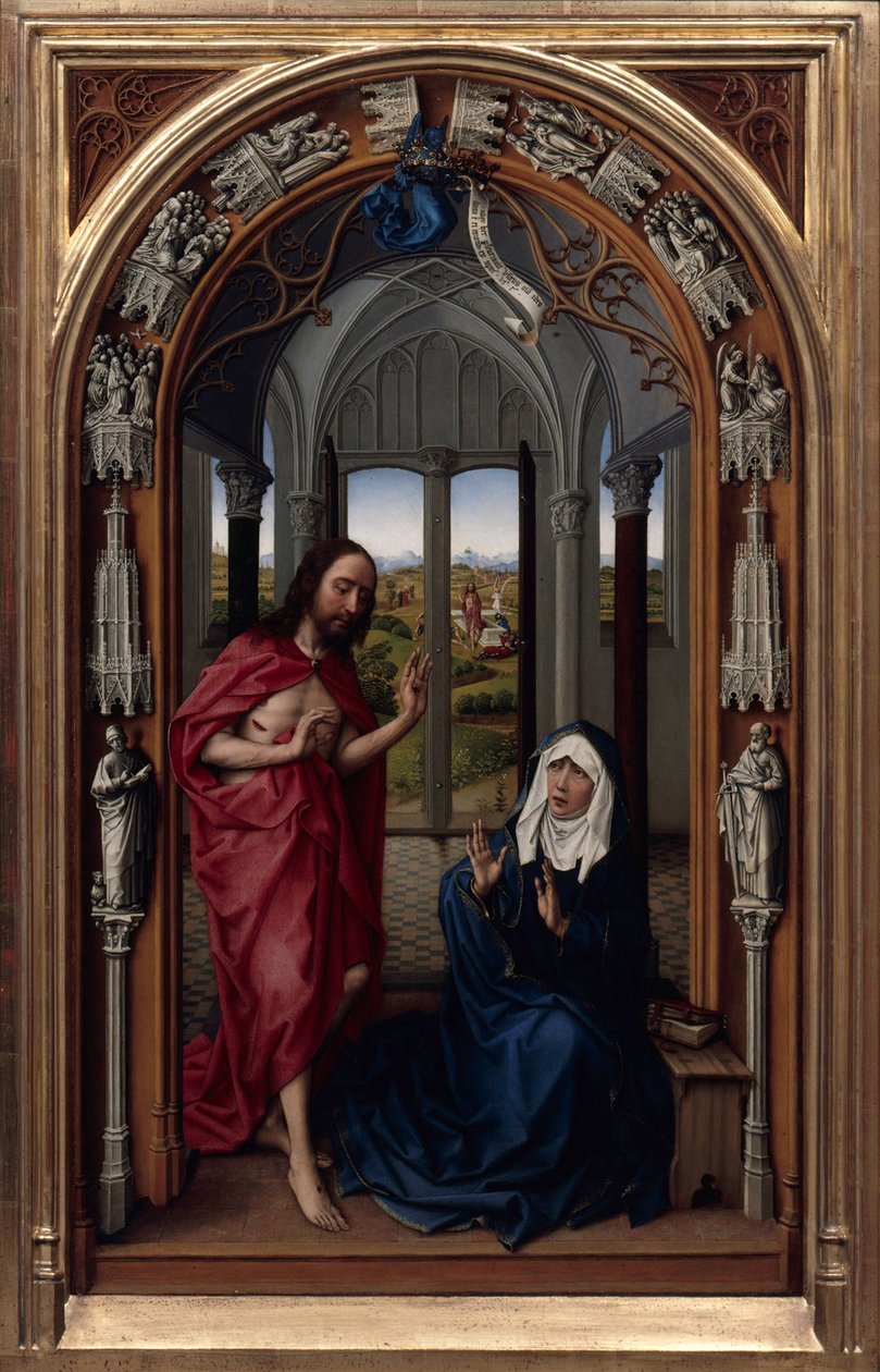 Vår Frues alter (Miraflores alter) av Rogier van der Weyden
