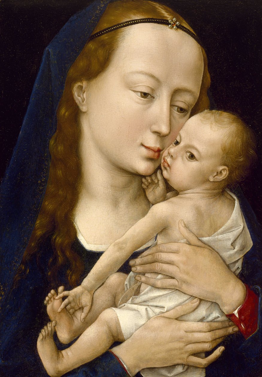 Jomfru og barn av Rogier van der Weyden