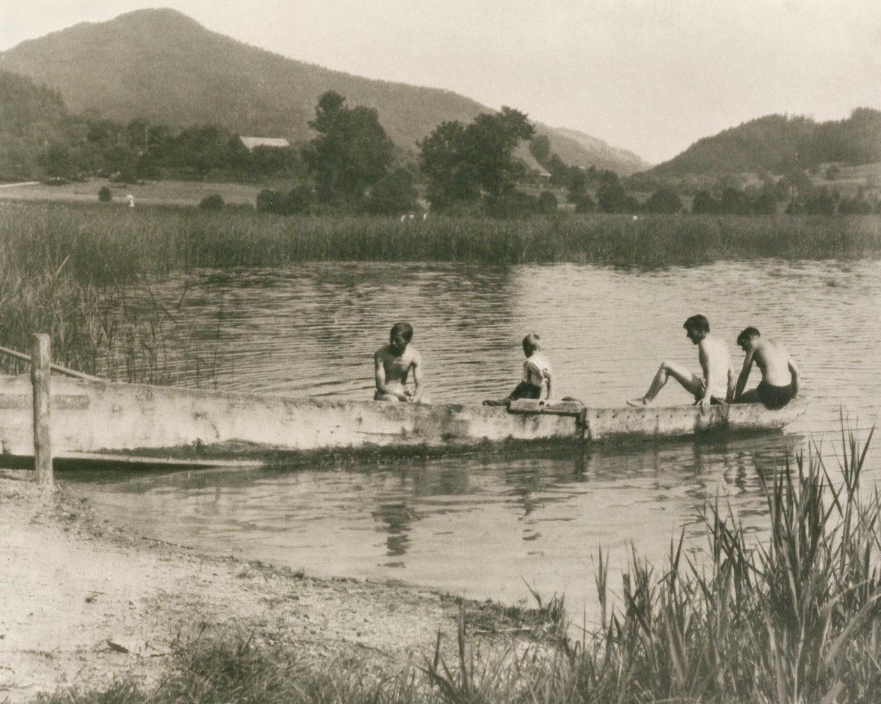 Lake Cuyamaca av Roland Ernest Schneider