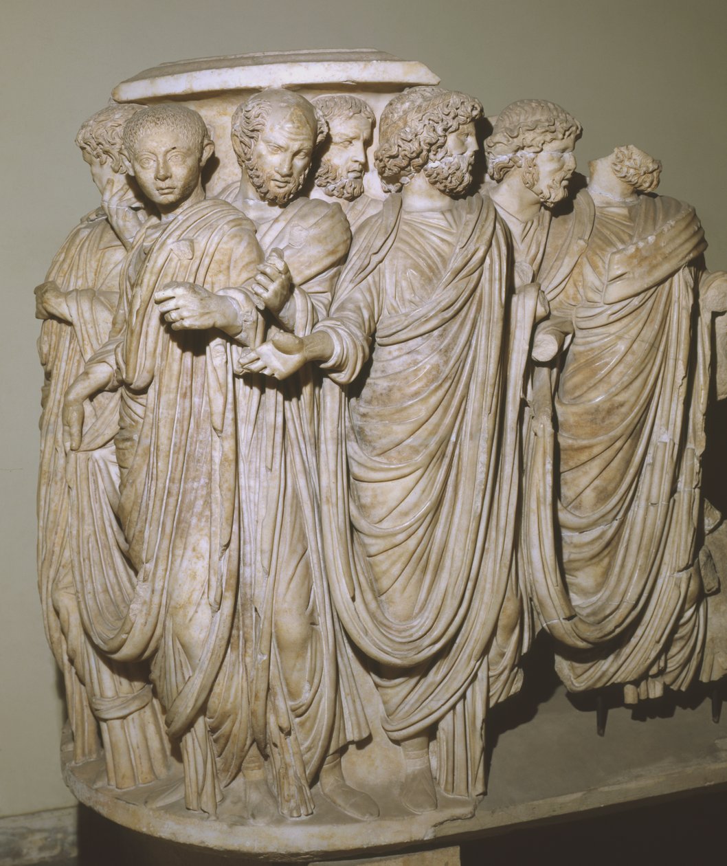Acilia Sarcophagus (marmor) av Roman