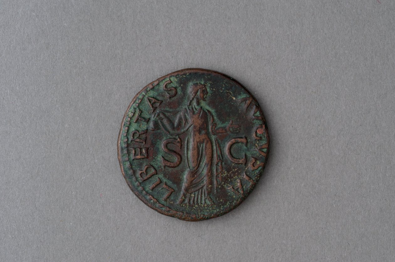 Som mynt av Claudius (bronse) av Roman