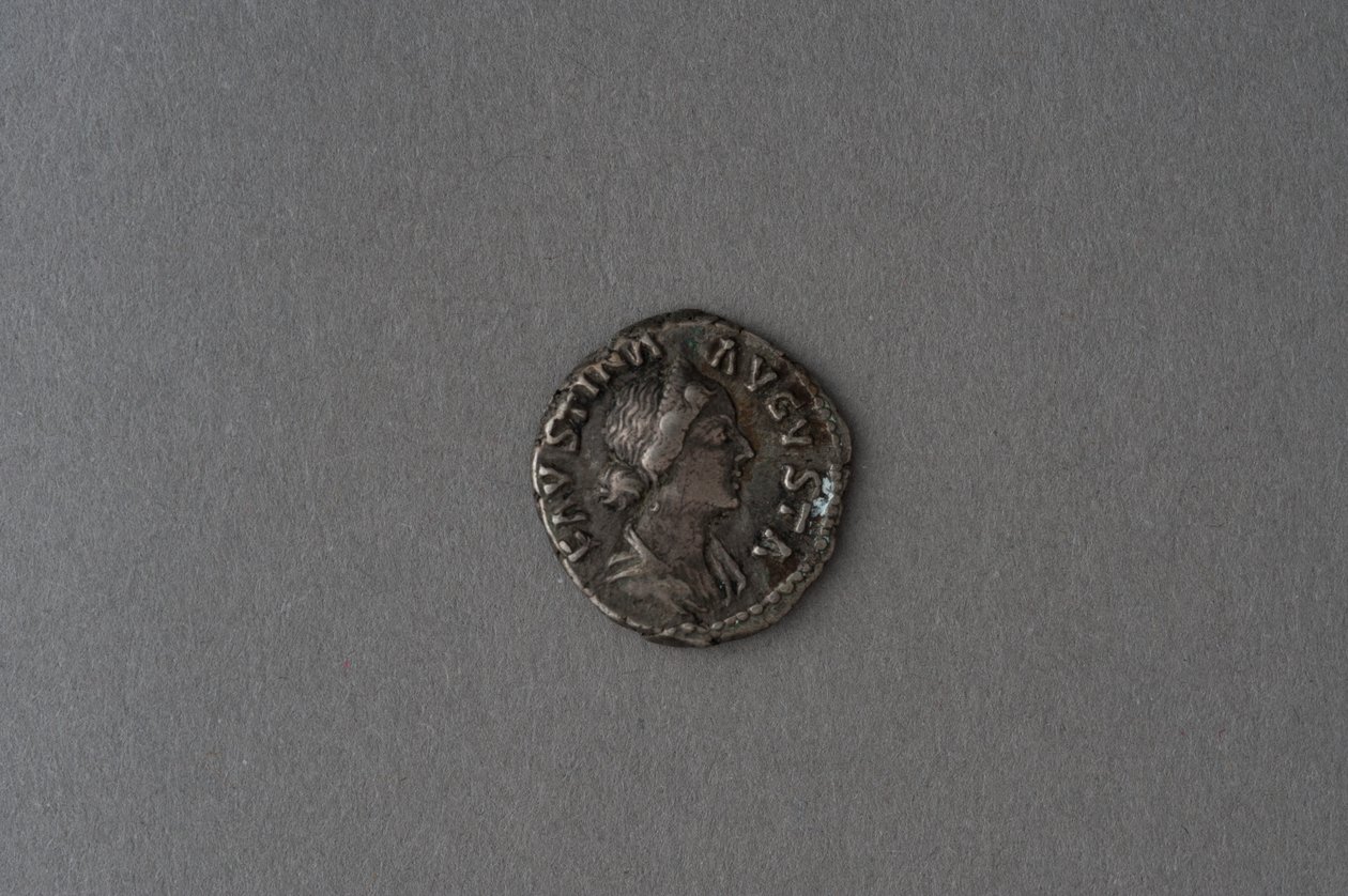 Denarius av Faustina (sølv) av Roman