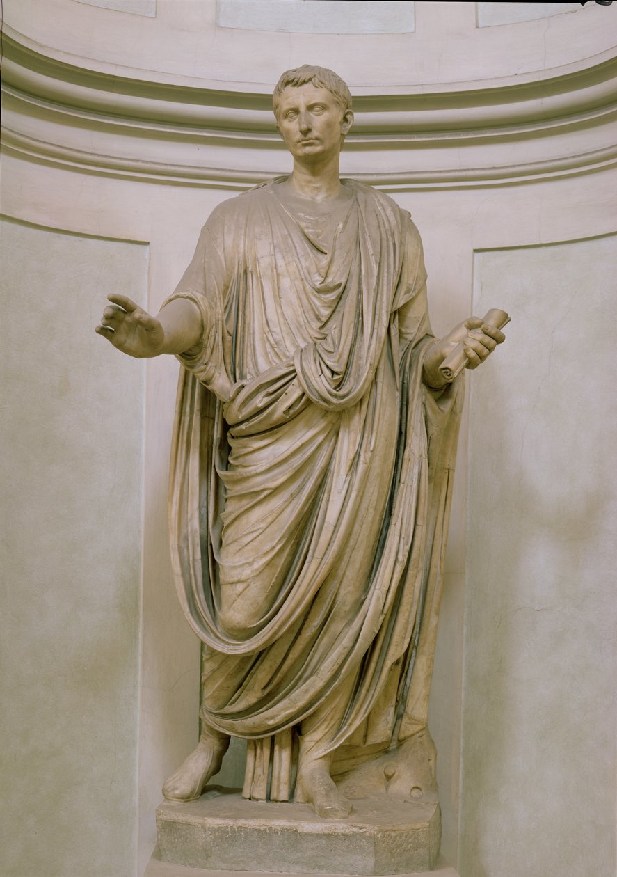 Keiser Augustus (63 f.Kr.-14 e.Kr.) av Roman