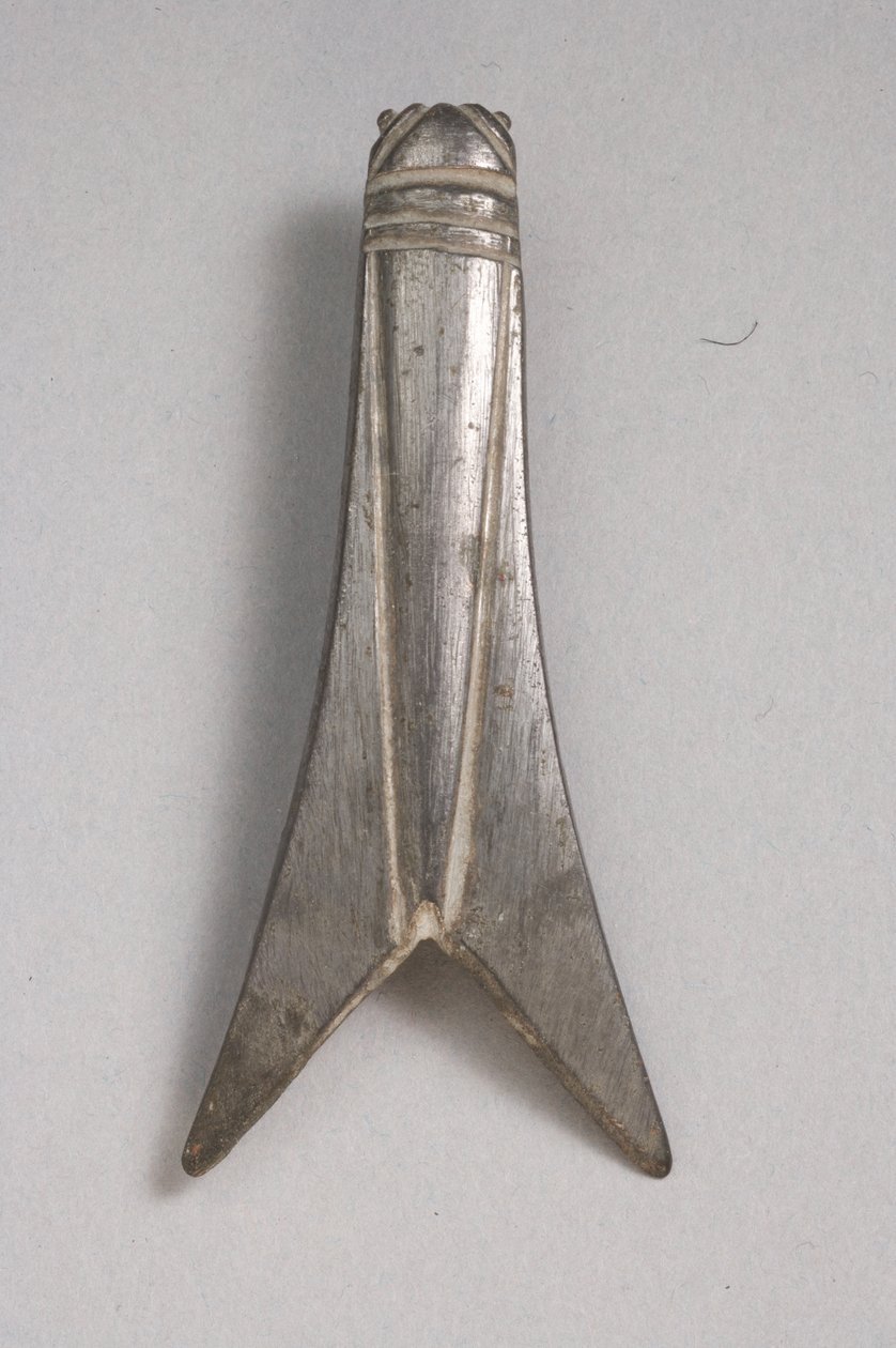 Fibula av en sikada (tinnet bronse) (se også 325638) av Roman