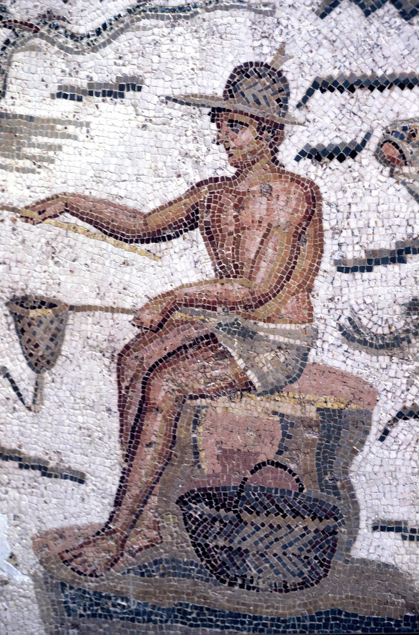 Fisherman (mosaikk) av Roman