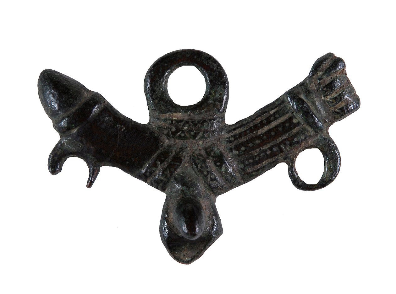 Fallisk amulett (bronse) av Roman