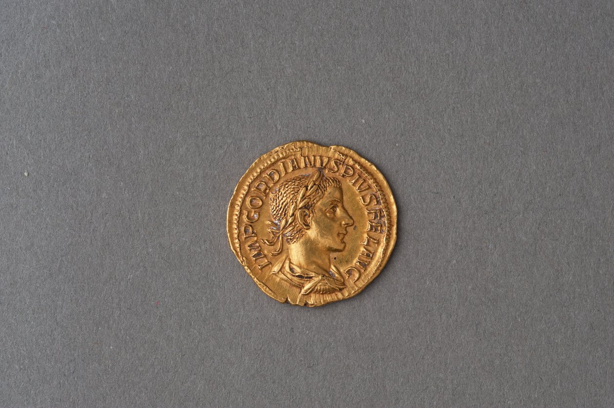 Quinarius av Gordian III (gull) av Roman