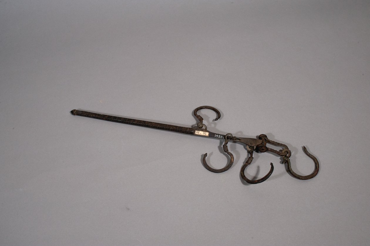 Romersk stålgårdsbalanse (bronse) av Roman